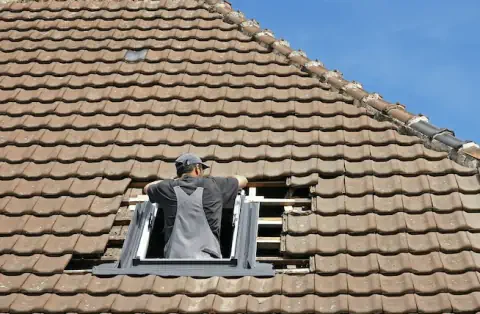Pose de velux - Saint-André-Goule-d'Oie